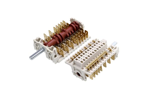 Переключатель режимов конфорок для электроплиты Ariston 11HE/056 оригинальный C00078435