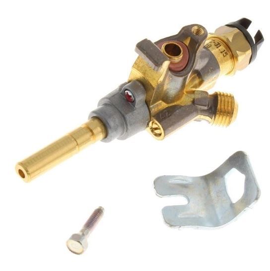Кран газовый для плиты Ariston оригинальный C00064091