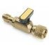 Кран заправний 1/8 на шланг (R12/R22/R134/R600) KF-003