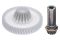 Шестерня для мясорубки Bosch 00622182 с металлическим валом оригинальная 00622182