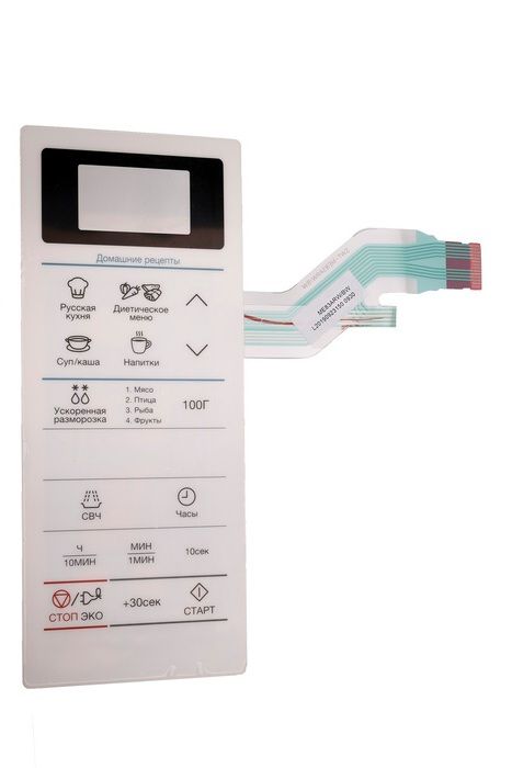 Клавиатура для микроволновой печи Samsung ME83ARW DE34-00366H