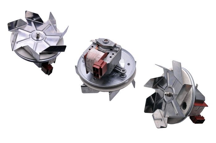 Двигатель конвекции для духовки Ariston 45W d=146mm COK402UN