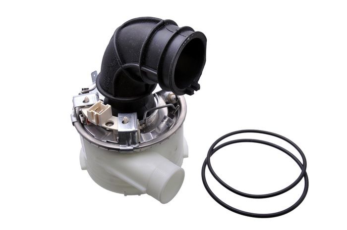 Тэн проточный для посудомоечной машины Ariston 1800W с улиткой C00520796 Оригинал