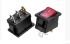 Перемикач KCD1-101N-2, ON-OFF, (3pin) червоний 19.2х13мм Daier&nbsp;1015631