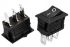 Перемикач KCD5-102, ON-ON, (3pin) чорний 3А Daier 1015769
