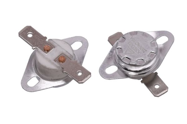 Термореле KSD301-165, 250V, 15A, (165°C) R- тип самовосстанавливающийся Daier KSD301-V15A165