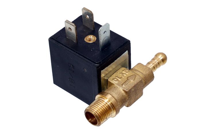 Клапан для кофемашины 1/8 male + pipe at 180° 4W 220v