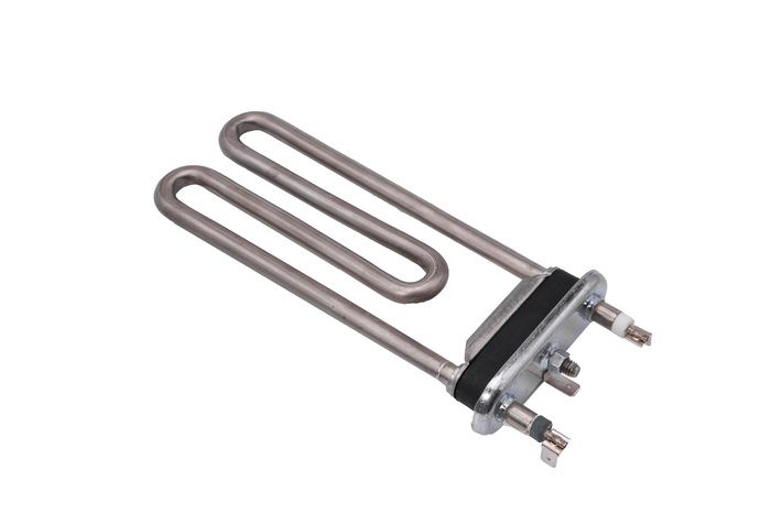 Тен для пральної машини 1950W L=185мм з буртом без отвору Thermowatt TP-185-LB