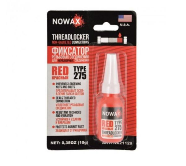 Фиксатор резьбы красный Nowax США SCR-013