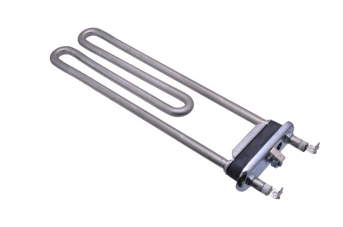Тен для пральної машини Ariston 2050W L=235мм без бурта з отвором 481010496465