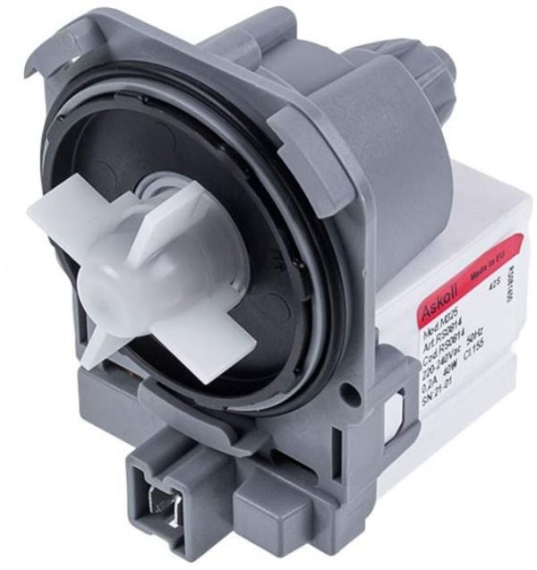 Насос сливной для стиральной машины Askoll M325 RS0814  медная обмотка 40W 292075