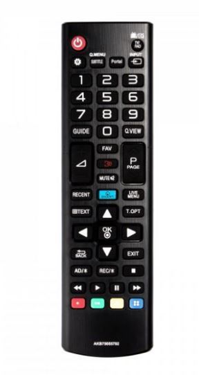 Пульт  дистанционного управления телевизора LG оригинальный AKB75055702