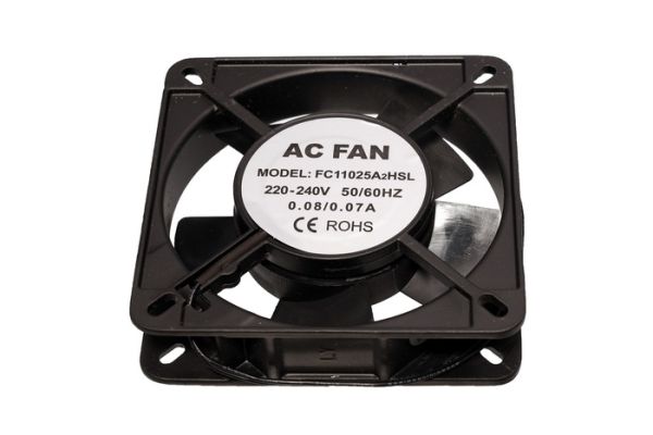 Вентилятор обдува в сборе для холодильника FC11025A2 240V 0.07A 109х109х26 09.0109