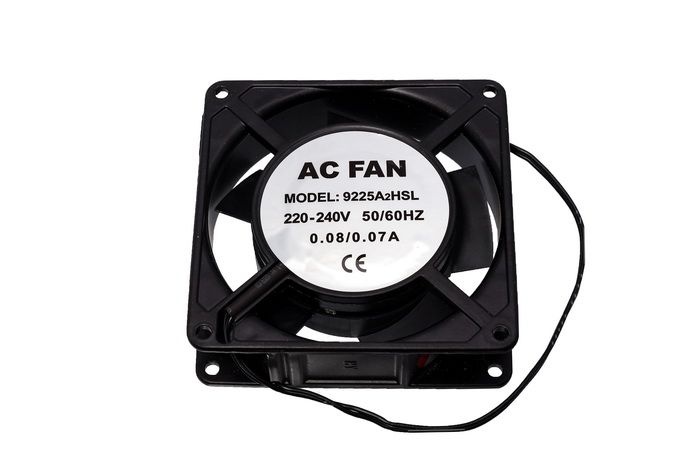 Вентилятор обдува в сборе для холодильника FC9225A2 240V 0.07A 93x93x26 09.0108