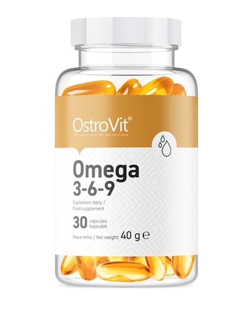 Витаминный комплекс Omega 3-6-9  30капсул OstroVit Ost-008