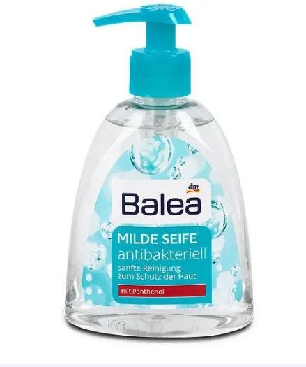 Жидкое мыло с экстрактом Balea Milde Seife Antibakteriell в дозаторе 300мл  Milde Seife 4066447376920