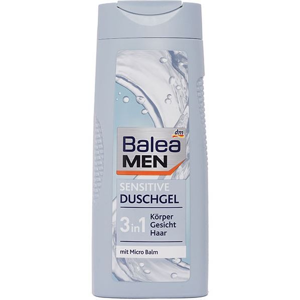Крем-гель для душа для чувствительной кожи Balea Men 3in1 Sensitive Shower Gel 300мл  Германия DM-031