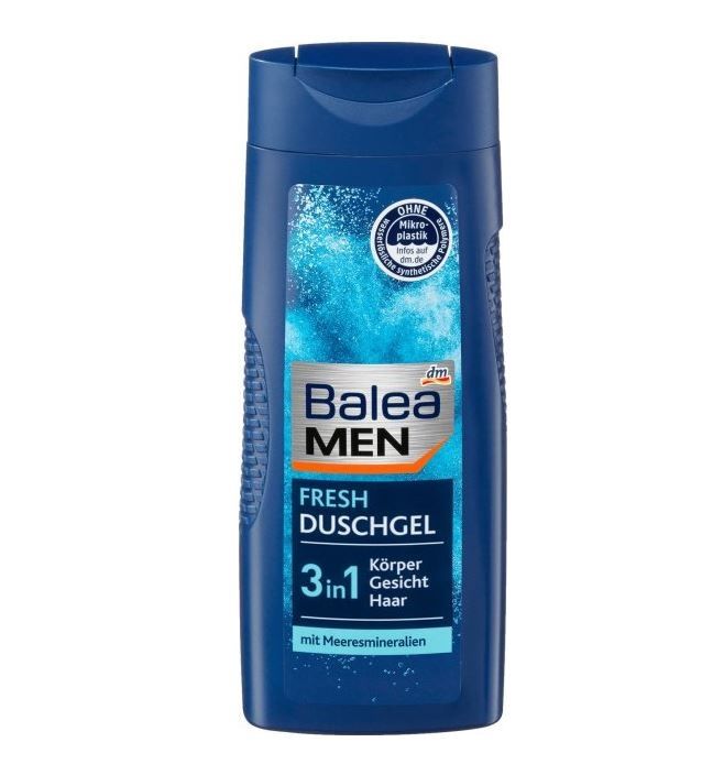 Гель для душу Balea Men Duschgel Fresh 3 в 1 300мл Німеччина 4066447054613