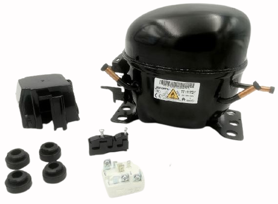 Компрессор для холодильника Ariston R-600  198Вт  11.2см3 с ванночкой Jiaxipera TT1117GY