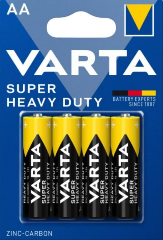 Батарейка АА VARTA SUPERLIFE солевая(пальчик) 1шт. 0228