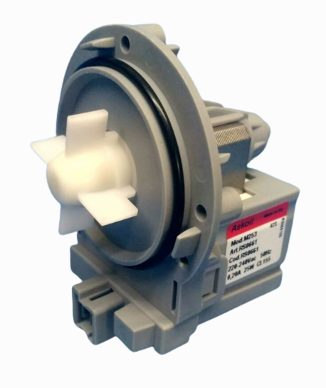 Насос сливной для стиральной машины Whirlpool Askoll  M253  RC0143 25W медная обмотка 481281719156