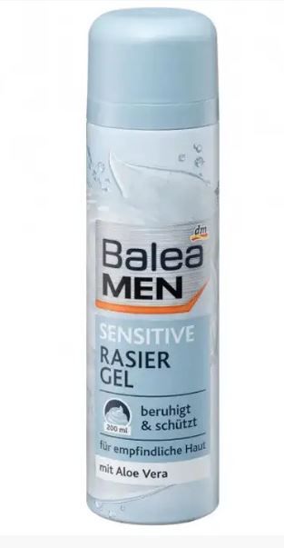 Гель для бритья освежающий Balea 200мл Rasier Gel Sensitive 4058172925733