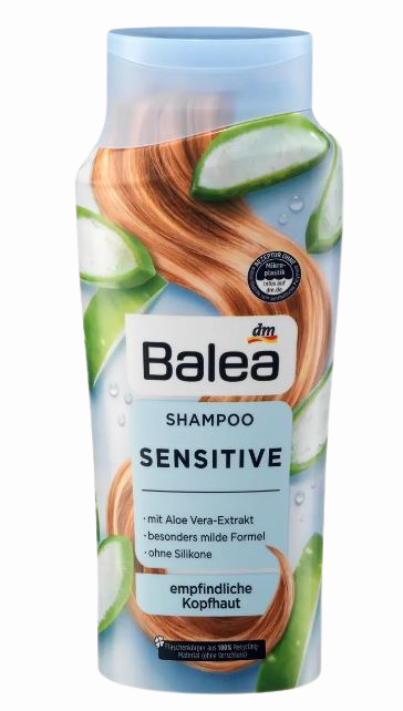Шампунь Balea Sensitive Aloe Vera-Extrakt для всех типов волос 300мл Германия 4058172920721