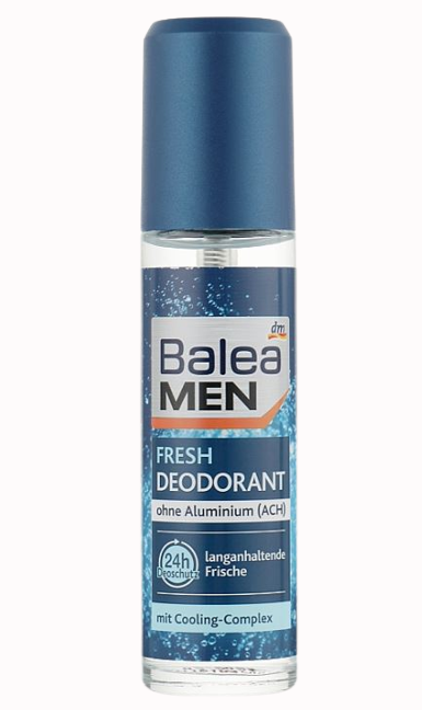 Дезодорант для мужчин спрей Balea Fresh 75мл Германия 4058172754876