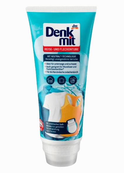 Универсальный пятновыводитель Denkmit Fleckentube тюбик 200мл 4058172348570