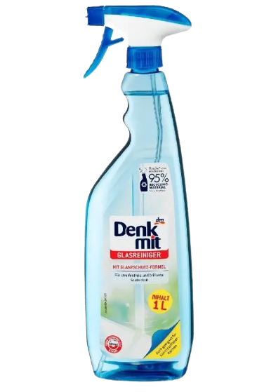 Средство для мытья окон и стекла Denkmit Glasreiniger 1000мл. 4010355489241