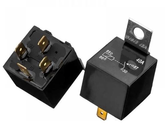 Реле SLD-12VDC-1A 40А 12VDC контакты-1U (4pin) Daier 1016369