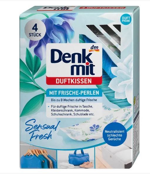 Ароматические подушечки Denkmit Duftkissen 4 шт 4058172174728