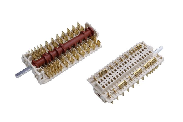 Переключатель режимов для духовки Ariston 19HE-069 P-3020 7 поз. Dreefs оригинальный C00196053