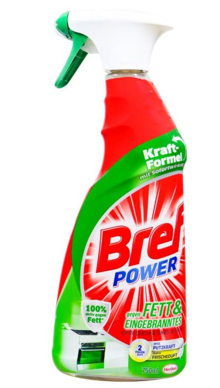 Средство для чистки жирных поверхностей Bref Power Fett und Eingebranntes 750мл. Henkel  4015000970921