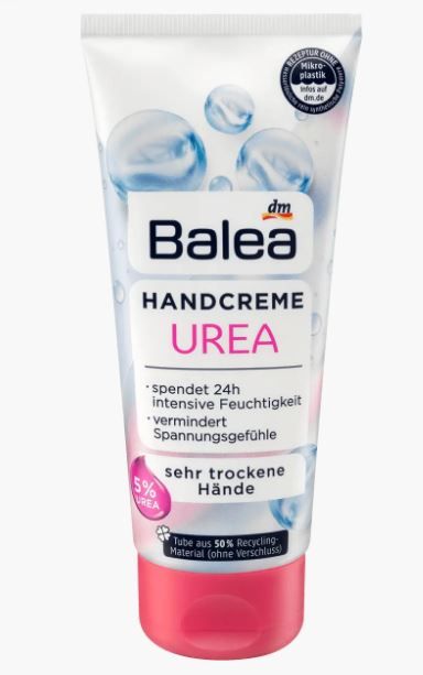 Крем для догляду за сухою шкірою рук Balea Handcreme UREA 100 мл Німеччина 4058172925818