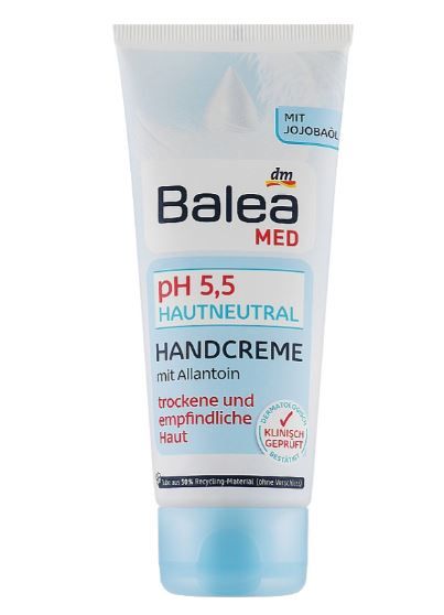Крем для ухода за кожей рук Balea Med Hand Cream pH 5,5 100мл Германия 4066447237924