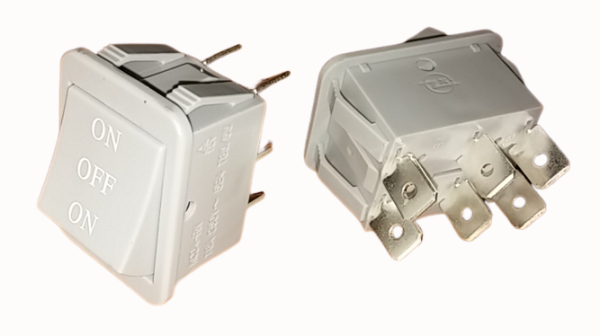 Сетевая кнопка для мясорубки Белвар с реверсом  KCD4-RN 16A 250V оригинальная 2903704