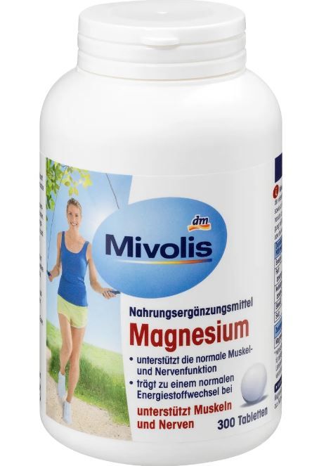 Витаминный комплекс в таблетках Mivolis Magnesium 300 шт. Германия 4058172101410