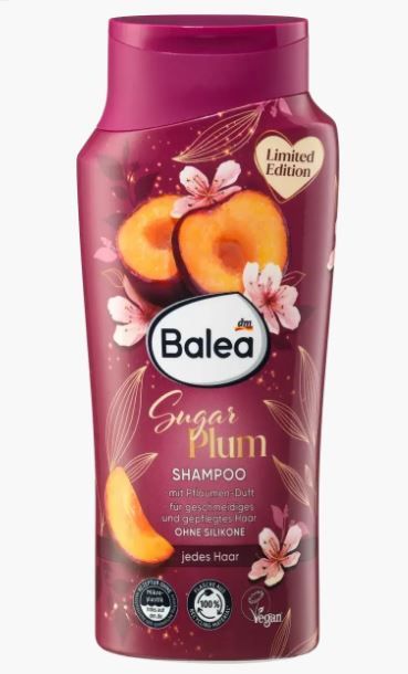 Шампунь Balea Sugar Plum 300мл. Германия 4066447379136