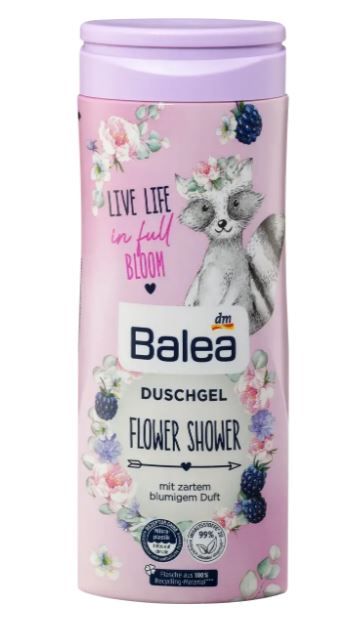 Гель для душу Balea Flower Shower 300мл 4066447234497