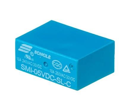 Реле JQX-14F1 5VDC  10А контакты-1С 5pin Daier 1018147