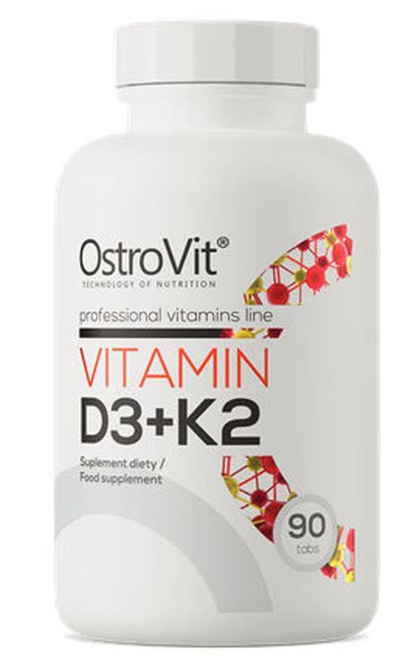 Вітамінний комплекс OstroVit D3+K2 90 таб. Ost-014