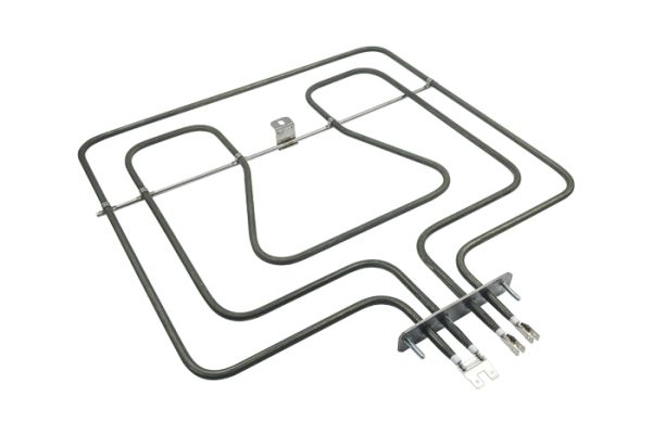 Тэн верхний для духовки Zanussi 1650+800Вт 230В B=350мм L=345 Tormec 3970129015 ZN-061