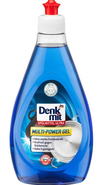 Средство для мытья посуды Denkmit Spulmittel Ultra Multi-Power концентрат 500мл Германия 4066447520057