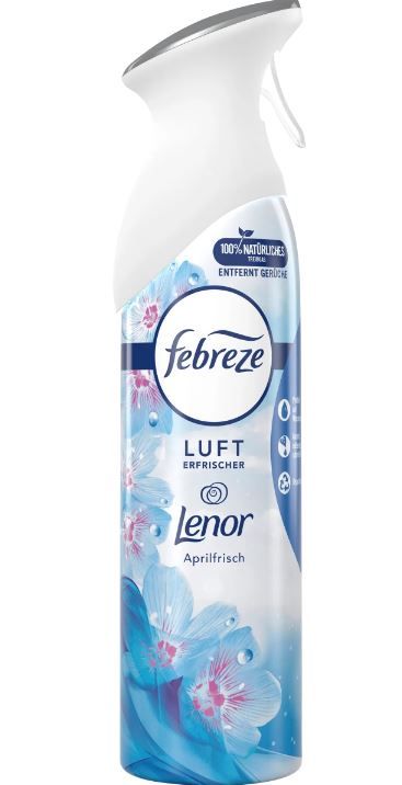 Освіжувач повітря Lenor Aprilfrisch Febreze 185ml Німеччина 8006540460917