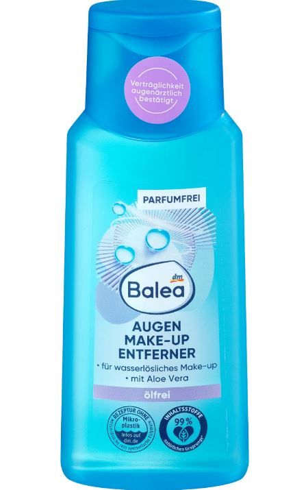 Средство для снятия макияжа Balea Augen Make-Up Entferner  без масла 100мл. Германия 4066447429121