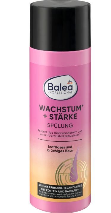 Кондиционер для волос Balea Conditioner Wachstum Starke против ломкости волос 200мл 4066447365801