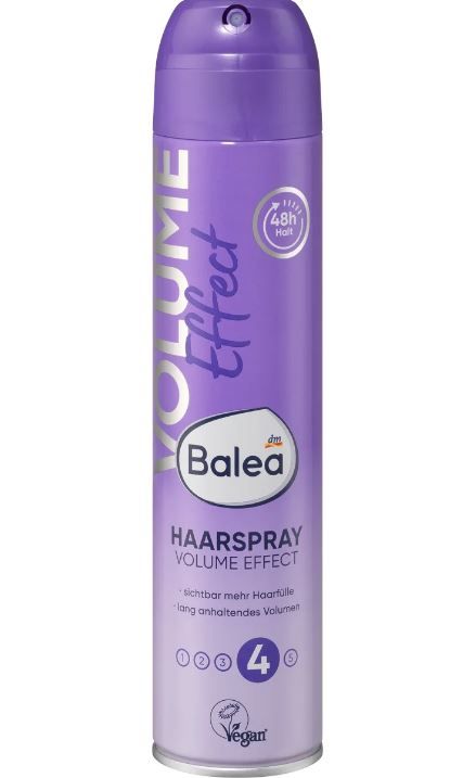 Лак для волос Balea Volumen Effect Power-4 300мл 4066447376692