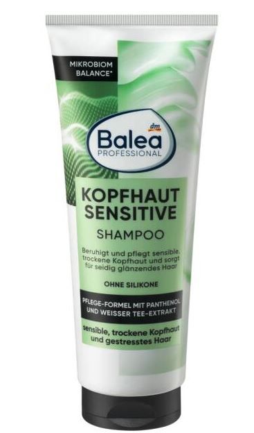 Шампунь для волосся Balea Professional Kopfhaut Sensitive проти лупи 250мл. Німеччина 4066447241259