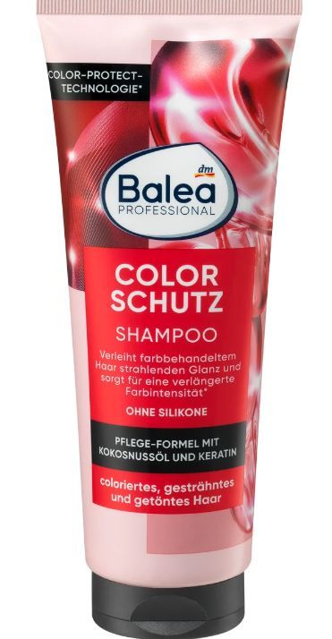 Шампунь для фарбованого волосся Balea Professional Shampoo Color Schutz 250 мл. Німеччина 4066447241129